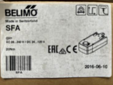 Belimo Klappenstellantrieb SFA - neu - in OVP