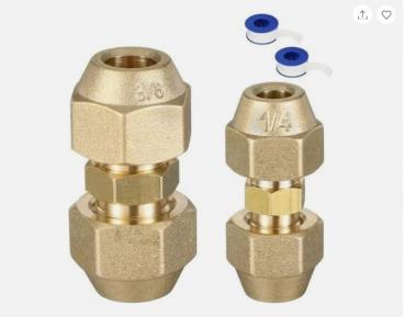 VERBINDER- KÄLTELEITUNG Cu 1/4"- 3/8"