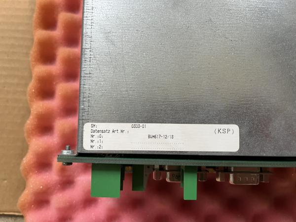 Baumüller Umrichtgerät BUM617-12/18-31-R-0001-0303-01 - gebraucht/getestet