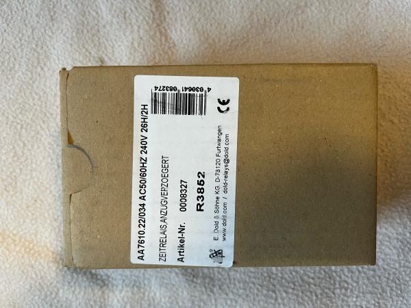 Dold & Söhne Zeitrelais AA7610.22/034 - neu