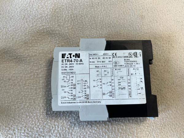 Eaton elektronisches Zeitrelais ETR4-70-A - neu